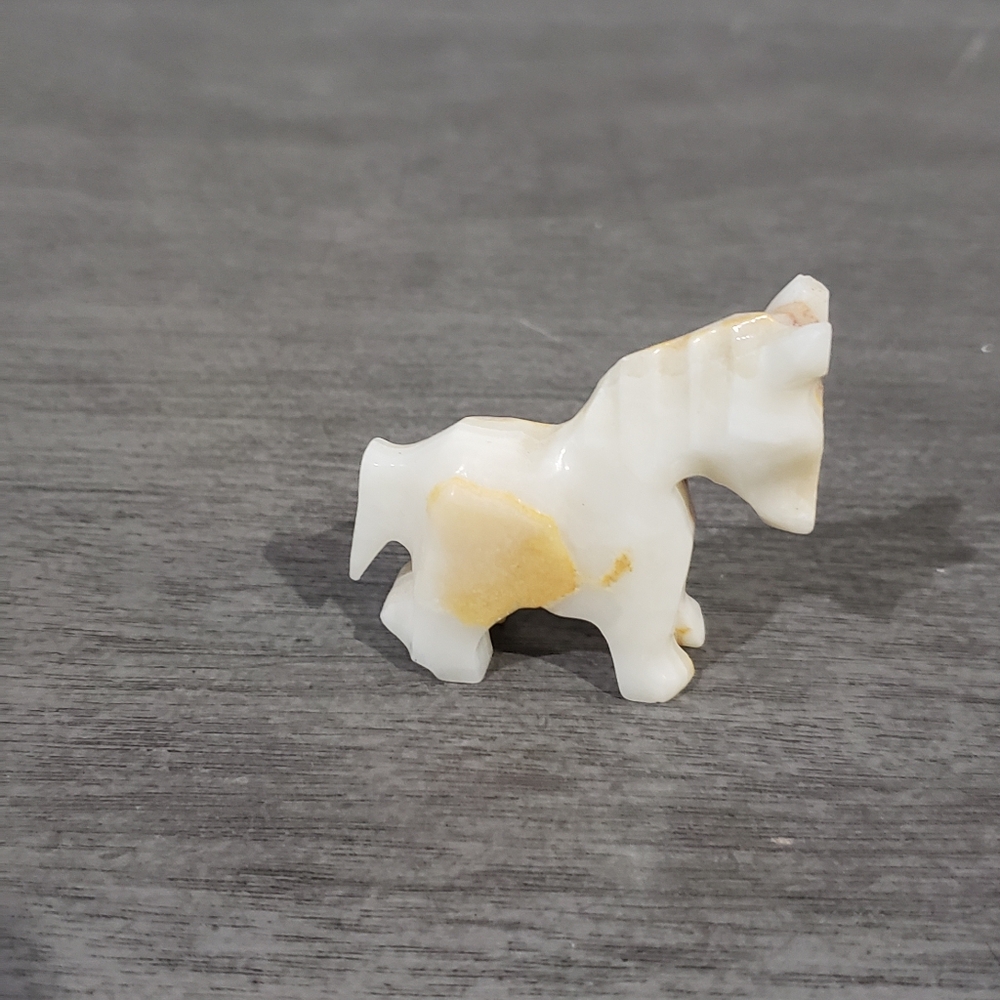 Miniature Carved Energy Quartz Agate 1 1/2 inch Gemstone Figurine